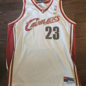 AUTHENTIC Nike Lebron James Cleveland Cavaliers Vintage Jersey SEWN MEN'S XXL